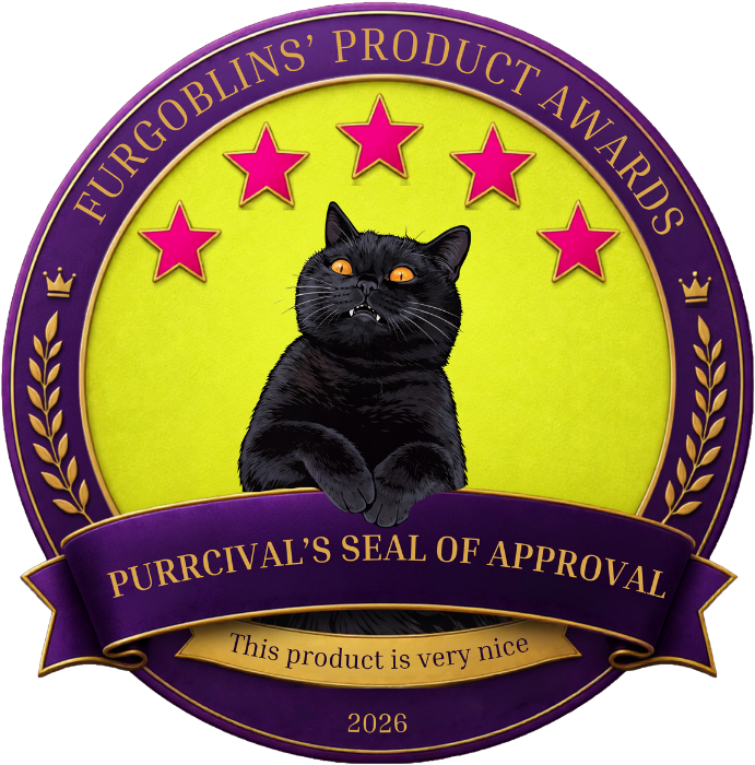 Purrcival brutally honest approved