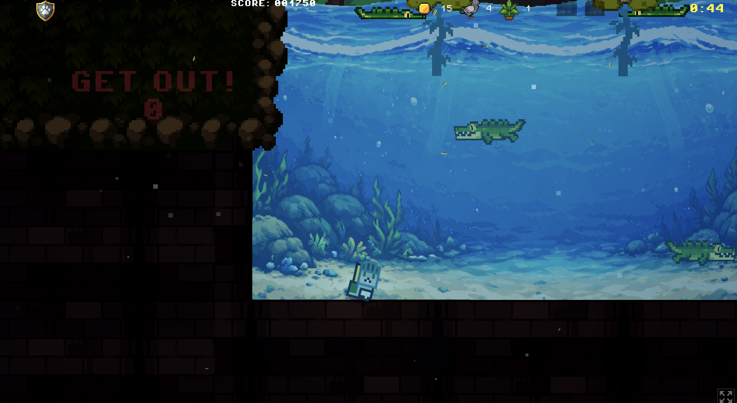 Slyle the Wizard ice cave screenshot